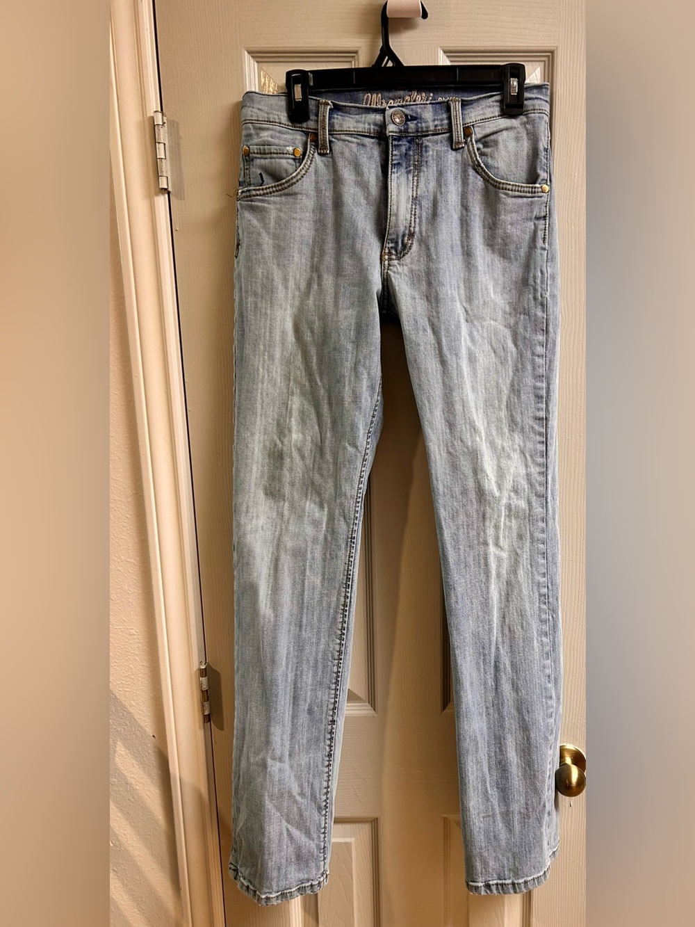 Wrangler Retro Light Blue Slim Boot Men’s Jeans 31x34